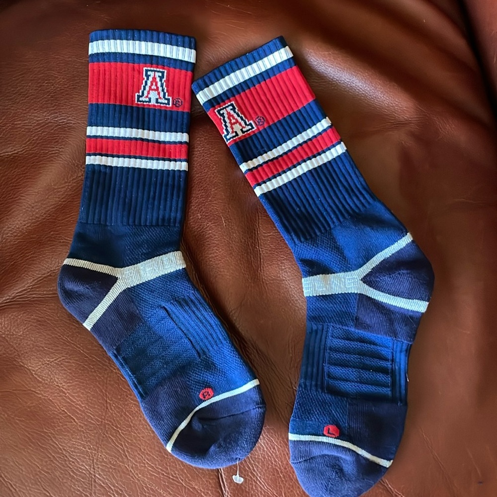 University Of Arizona Socks NEW!
